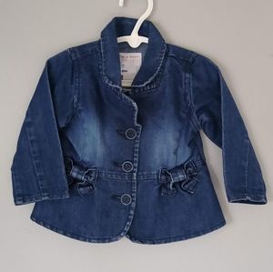 5/$30 12-18m Old Navy Baby Girls Jean Jacket